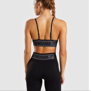 Gymshark Flex Strappy Sports Bra-Black